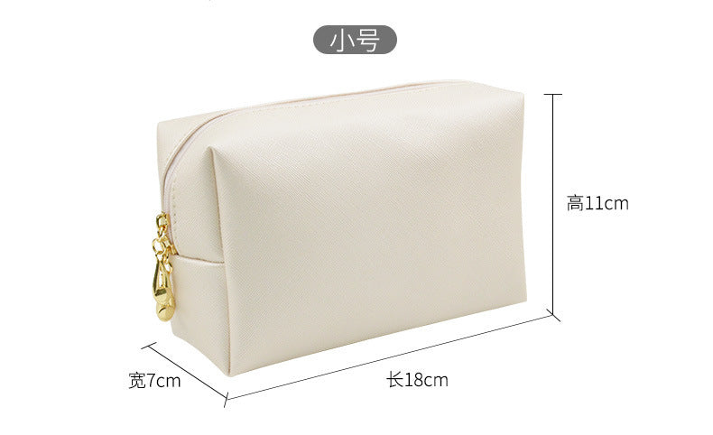 Cross-Border Popular Dopamine Makeup Bag, Portable Travel Toiletry Storage Bag, Clutch Bag, Waterproof Makeup Storage Bag