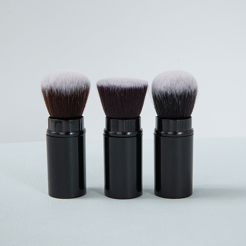 New Portable Retractable Makeup Brush Cangzhou Blush Brush Powder Brush Loose Powder Brush Multifunctional Makeup Tool