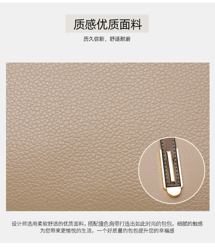 Small Square Bag for Women 2026 New Fashion Soft Leather Women's Shoulder Crossbody Bag Pure Color High-Quality Texture Middle-Aged Mom Bag