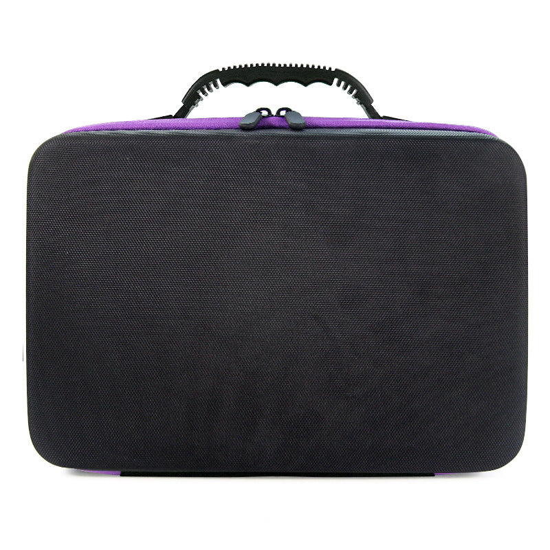 Wholesale 30/60 10ml portable EVA essential oil bag portable large capacity shockproof essential oil bottle storage bag
