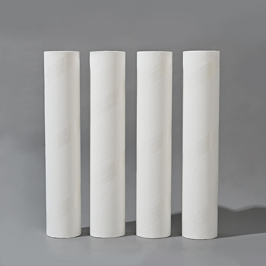 24cm sticky hair roller tearable sticky dust roll paper pet hair removal brush hair roll paper replacement core factory wholesale