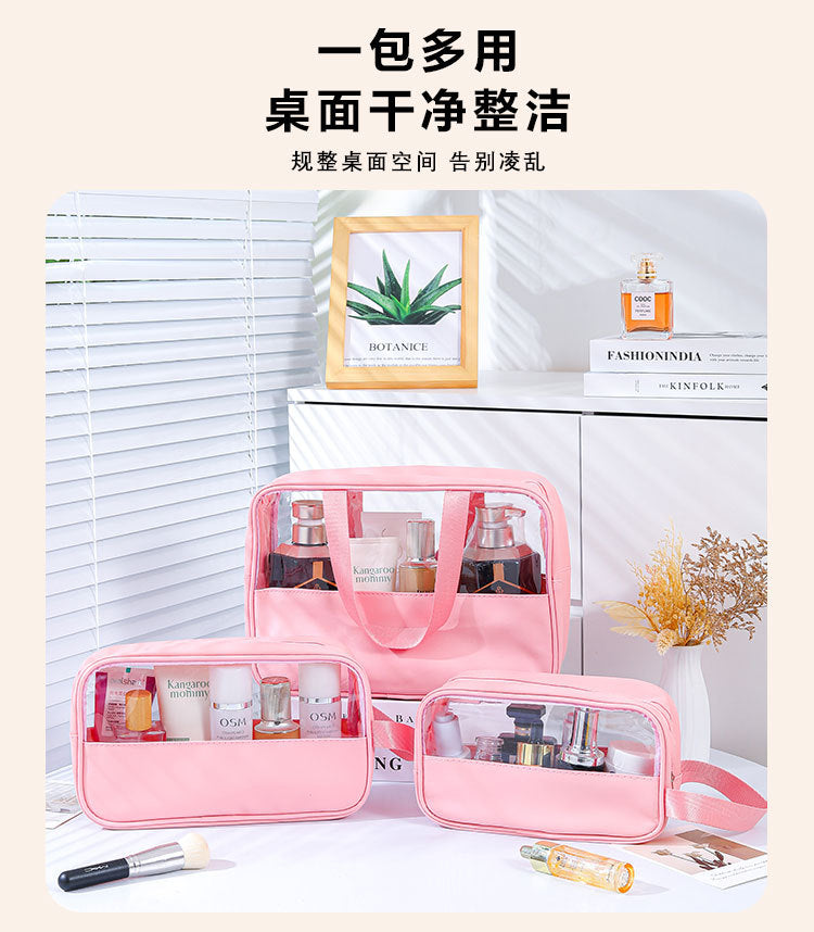 High-End Portable Travel Large-Capacity Toiletry and Makeup Storage Bag, Large-Capacity, High-Looking, Light Luxury Makeup Bag