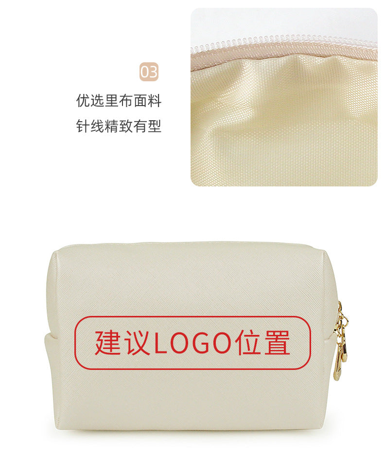 Cross-Border Popular Dopamine Makeup Bag, Portable Travel Toiletry Storage Bag, Clutch Bag, Waterproof Makeup Storage Bag