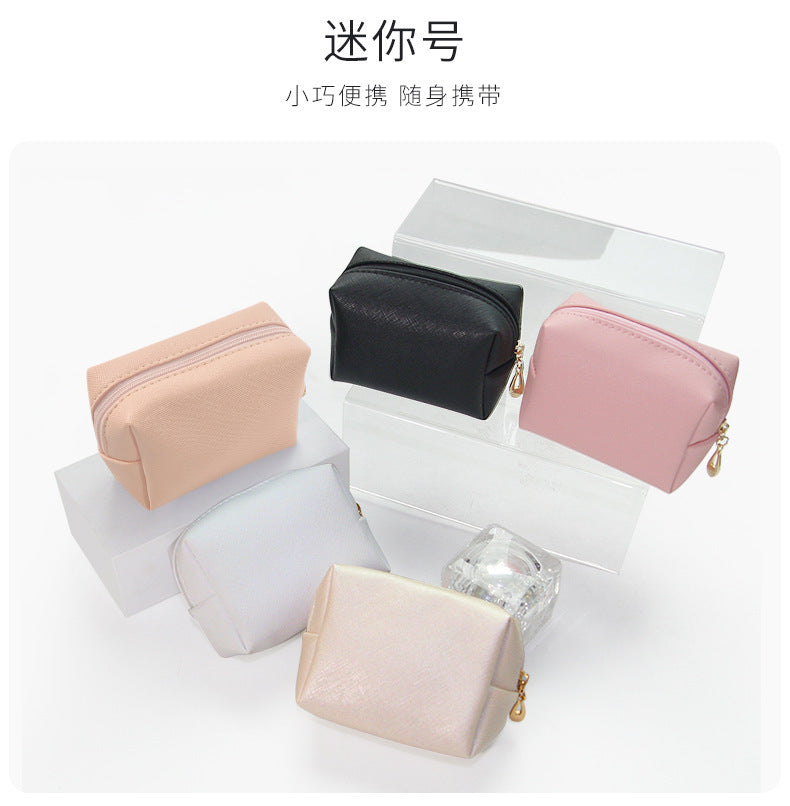 Cross-Border Popular Dopamine Makeup Bag, Portable Travel Toiletry Storage Bag, Clutch Bag, Waterproof Makeup Storage Bag
