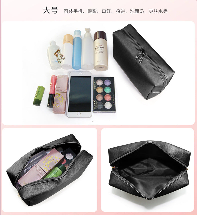 Cross-Border Popular Dopamine Makeup Bag, Portable Travel Toiletry Storage Bag, Clutch Bag, Waterproof Makeup Storage Bag