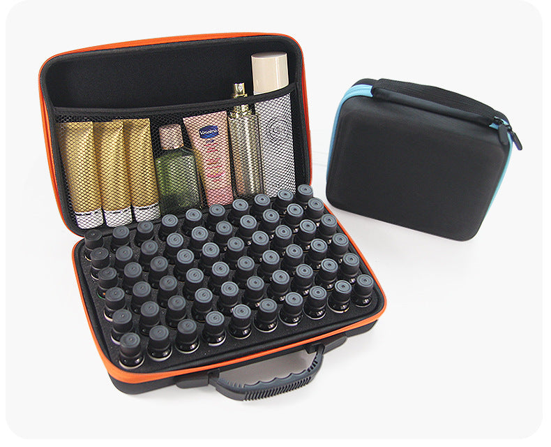 Wholesale 30/60 10ml portable EVA essential oil bag portable large capacity shockproof essential oil bottle storage bag