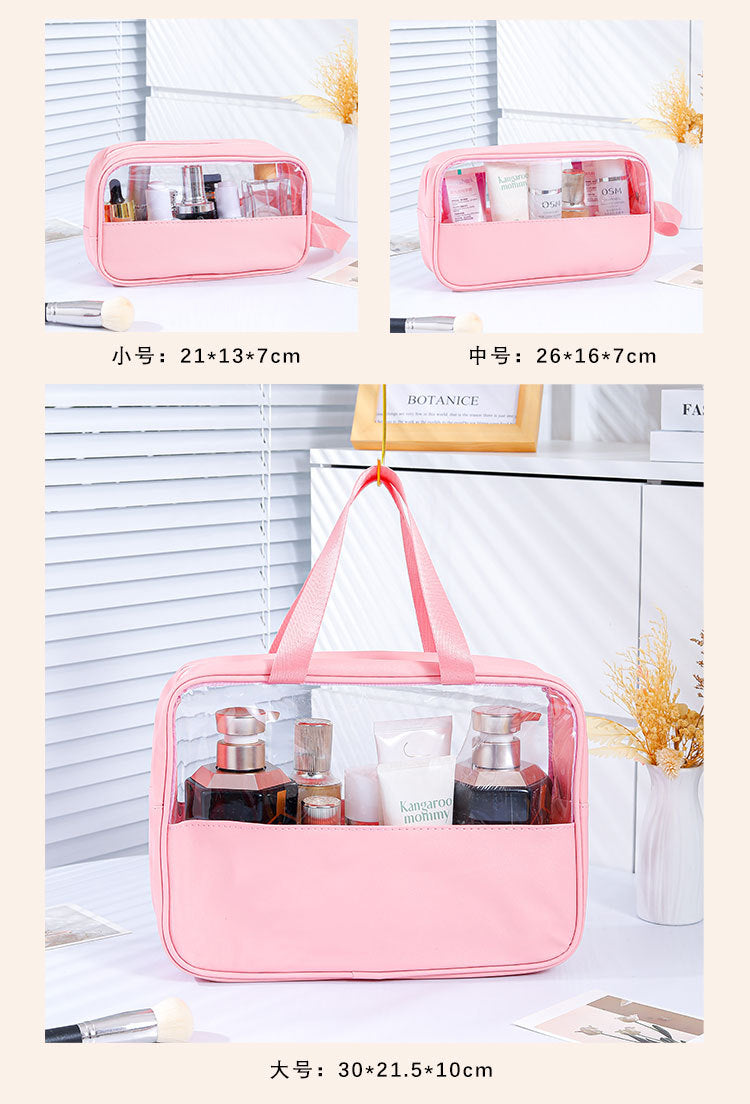 High-End Portable Travel Large-Capacity Toiletry and Makeup Storage Bag, Large-Capacity, High-Looking, Light Luxury Makeup Bag