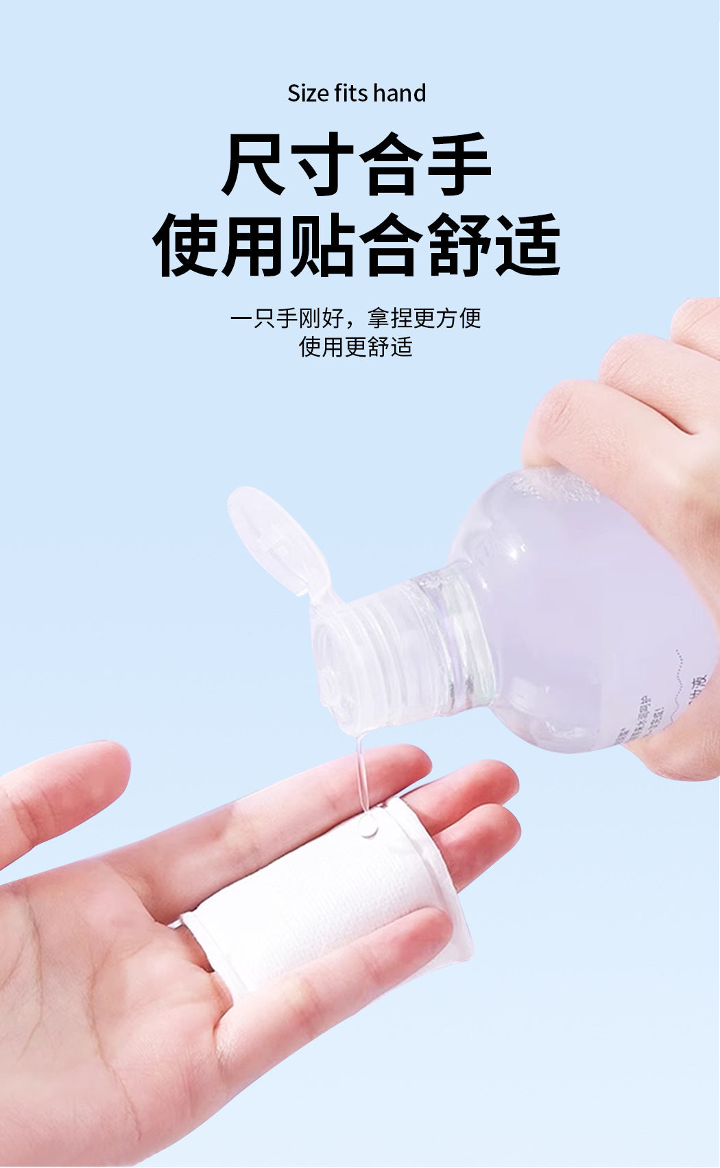 Cross-border foreign trade double-sided water-saving makeup cotton makeup remover cotton face wet application special eye lip moisturizing face cotton sheet
