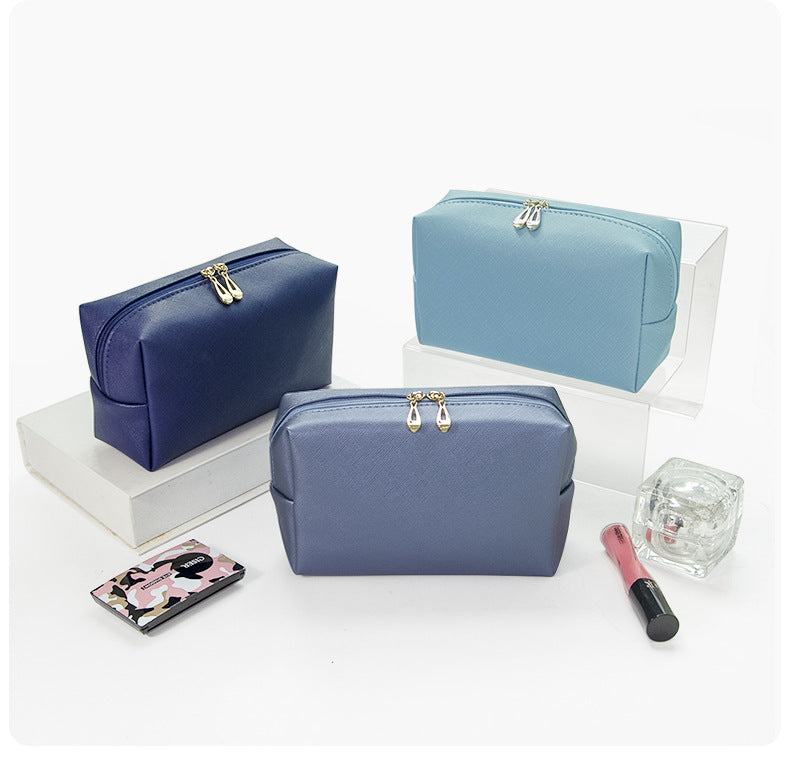 Cross-Border Popular Dopamine Makeup Bag, Portable Travel Toiletry Storage Bag, Clutch Bag, Waterproof Makeup Storage Bag