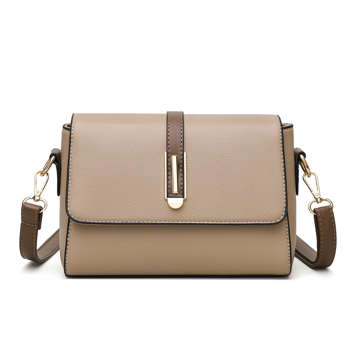 Small Square Bag for Women 2026 New Fashion Soft Leather Women's Shoulder Crossbody Bag Pure Color High-Quality Texture Middle-Aged Mom Bag