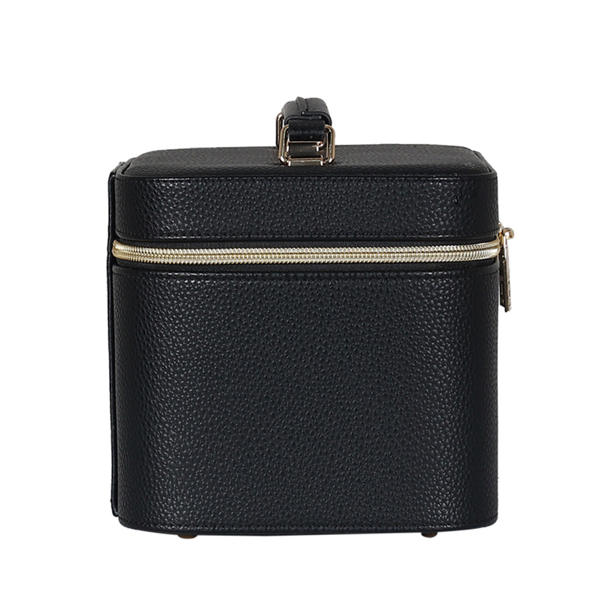 Cross-Border Led Mirror Travel Makeup Bag, Makeup Mirror, Cosmetics Portable Large-Capacity Makeup Case, Hand-Held Beauty Bag