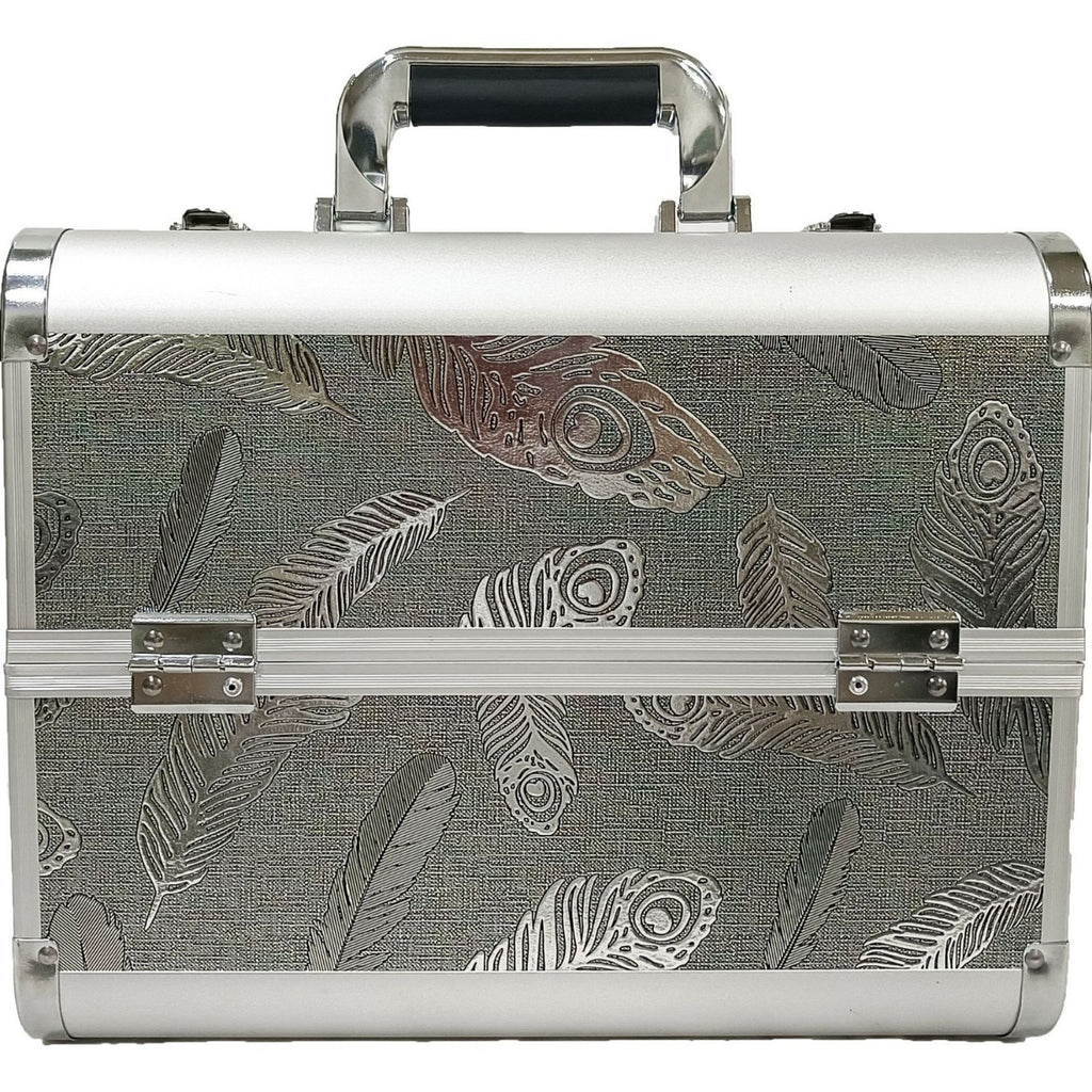 Manufacturer's Ready-Made Wholesale and Retail Professional Makeup Box, Beauty and Manicure Box, Double-Layer Large-Capacity Portable Makeup Box