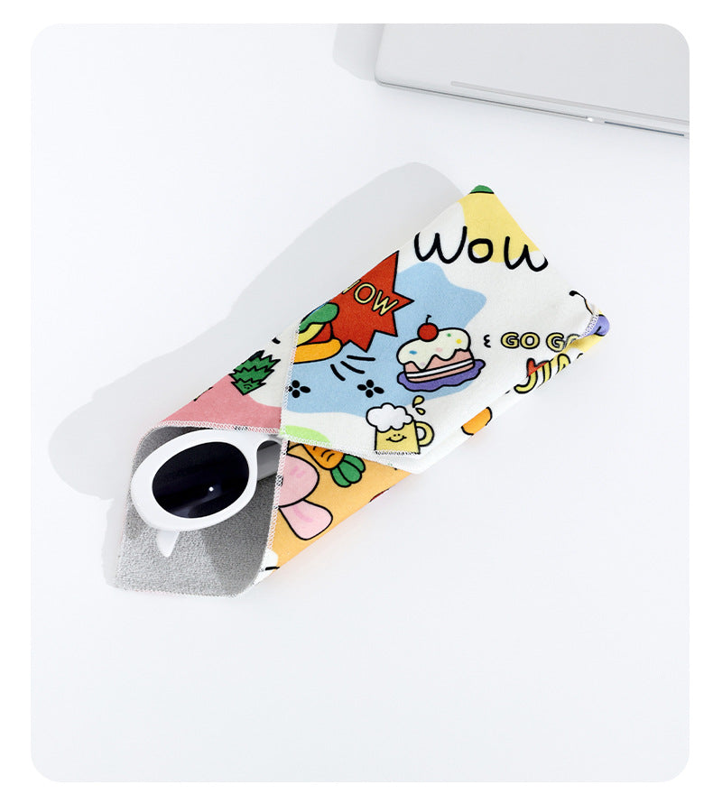 Magic Cloth Cosmetic Bag Explosive 100-patch Storage Bag Camera Sleeve Bag Micro Single iPad SLR Protective Cover