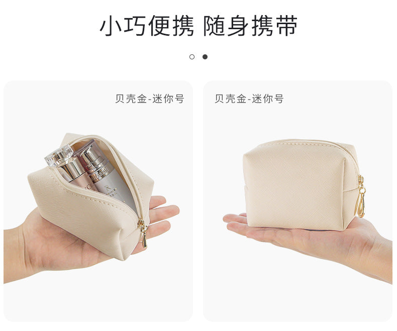 Cross-Border Popular Dopamine Makeup Bag, Portable Travel Toiletry Storage Bag, Clutch Bag, Waterproof Makeup Storage Bag