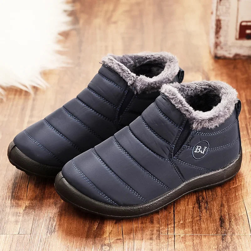 Cross-Border Large Size 36-47 Cotton Boots Soft Sole Waterproof Old Beijing Cotton Shoes Snow Boots Amazon Temu Dropshipping