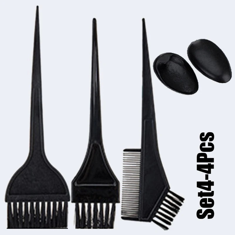 1-6Pcs Salon Hairdressing Coloring Board Barber Hair Color Dye Applicator Professional Barbershop Tinting Tools Accessories