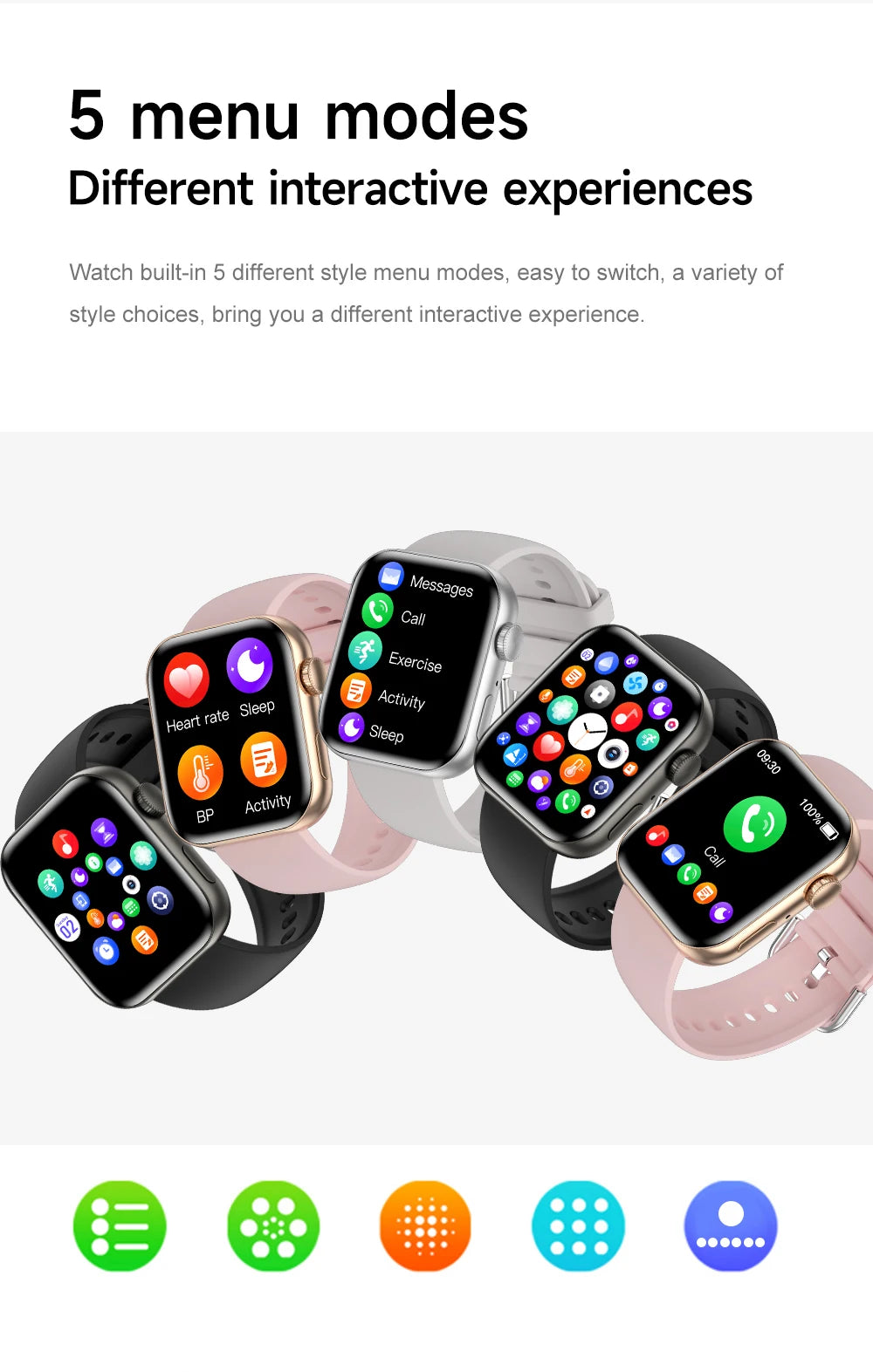 2026 New Original Watch Series 11 Women Smart Watch Bluetooth Call NFC IP68 Waterproof HD AMOLED Screen GPS Track Men Smartwatch