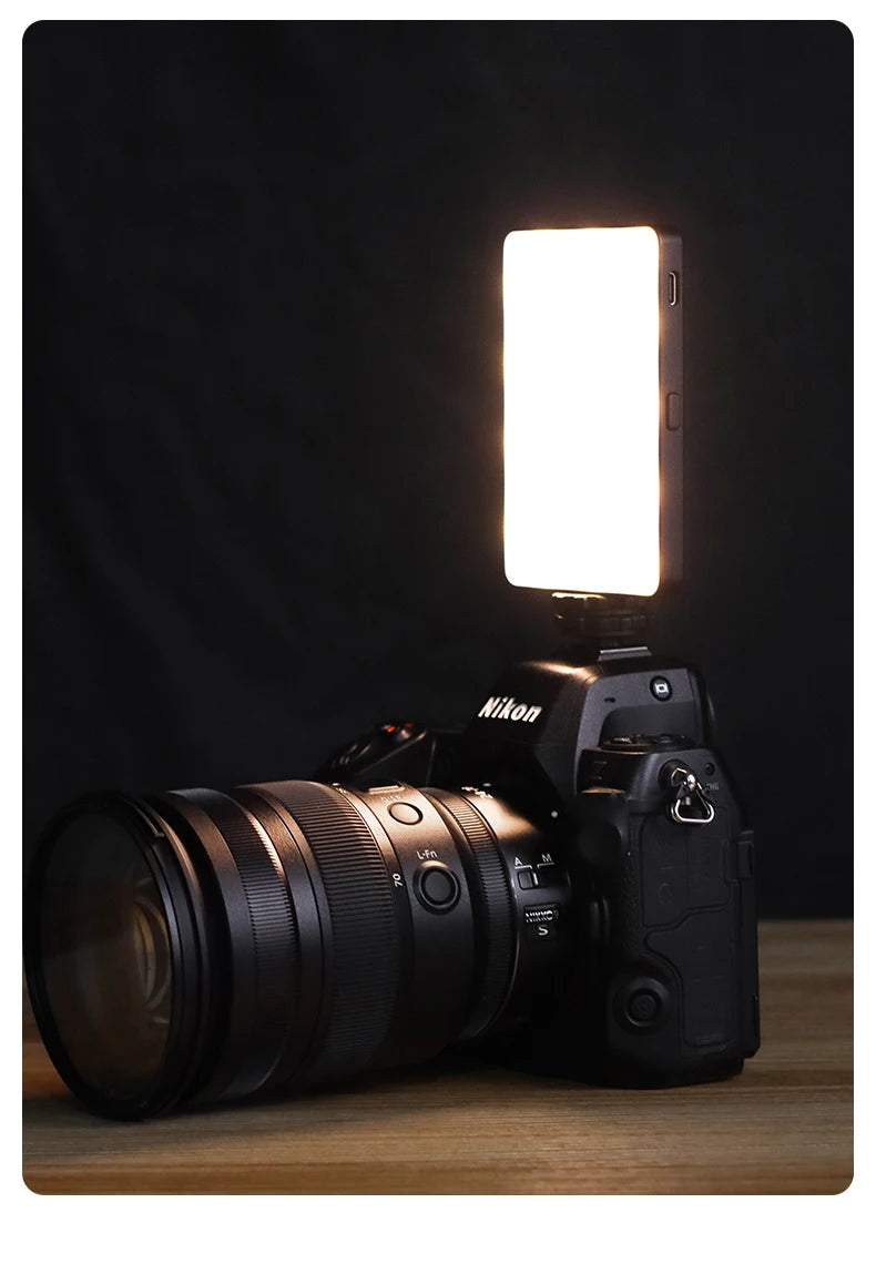 M15 Phone Selfie Fill Light Portable Pocket Beauty Photo Lamp with Phone Holder for Video Recording Vlog Shoot Fill Studio Lamp