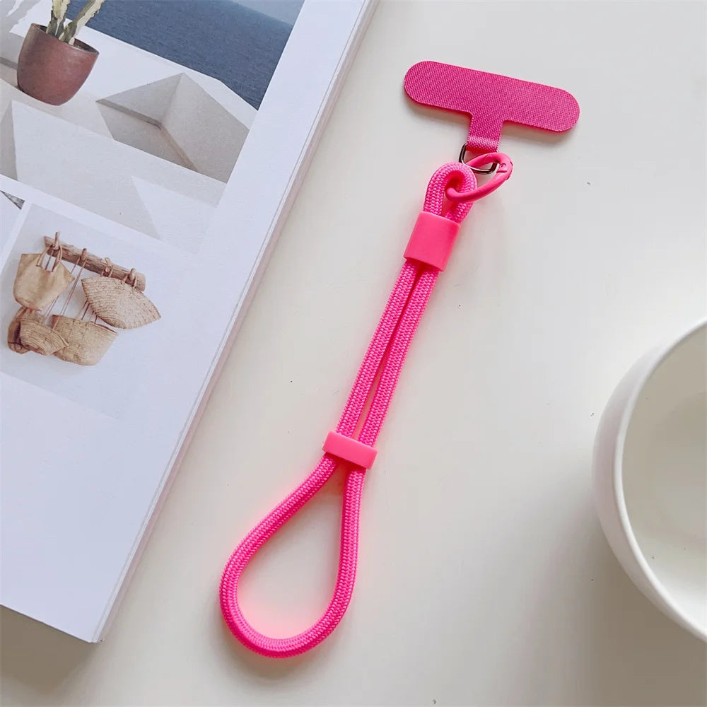 for Mobile Phone Adjustable Short Lanyard Universal Colorful Hand Wrist Strap Rope for Cell Phone Case Accessories