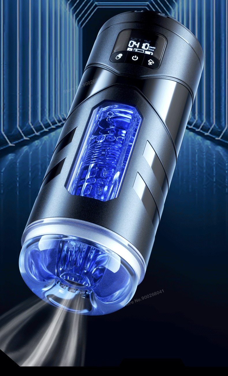 Automatic Heated Masturbation Cup for Men Sucking Pocket Pussy Adult Sex Toy Blowjob Machine Vagina Stroker Male Masturbators