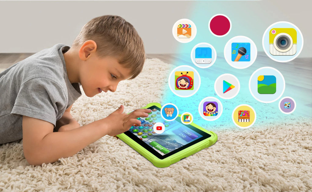 New 7 Inch WiFi Tablet MTK Chip Quad Core 4GB RAM 64GB ROM Android 9.0 Google Play Support Bluetooth Kids Tablet Pc 4000mAh