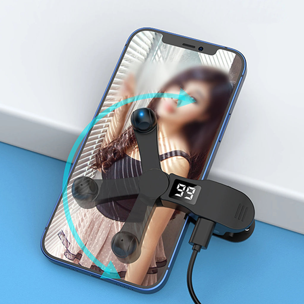 Screen Auto Clicker Simulated Finger Clicking For TikTok Smart Phone App Video Live Streaming Screen Touch Tripods Tapper Device