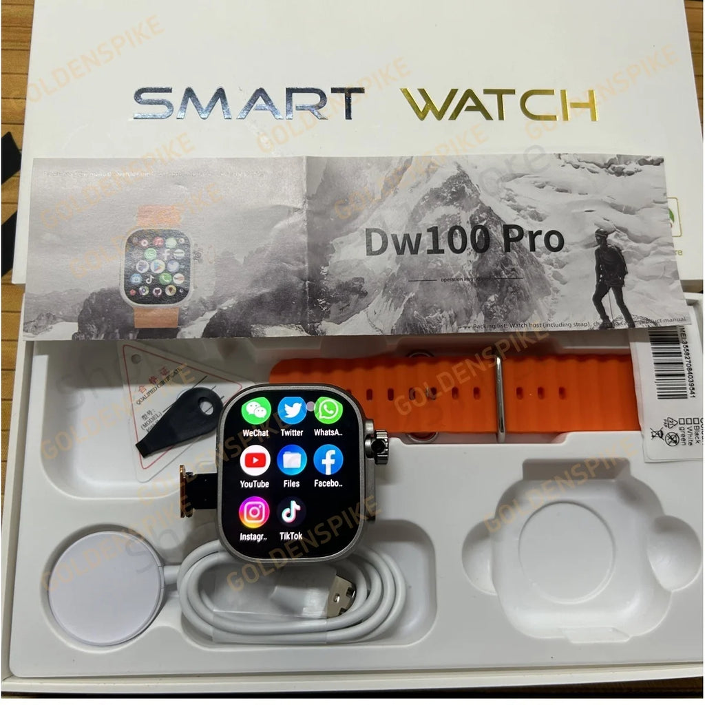 New Men Women's Smartwatch 2.29inch S10 Ultra Smart Watch With Rotary Camera GPS WIFI Google Play Store Touch ID 256GB Storage