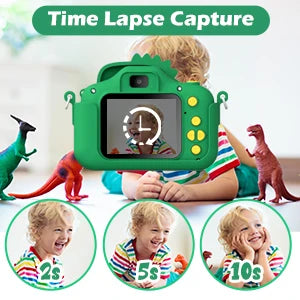 Kids Camera, 2.0" Toddler Digital Camera with 32GB Card,  20MP & 1080P HD Selfie Children's Camera for Boys Girls