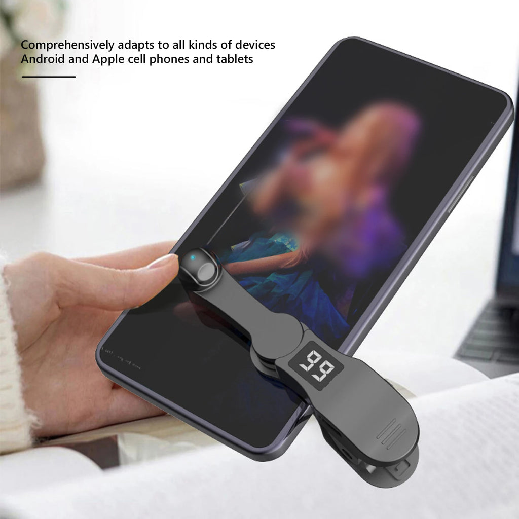 Digital Auto Screen Clicker Game Screen Touch Tripods Tapper USB Auto Clicker Device for Smart Phone Gaming Shopping Giving Like