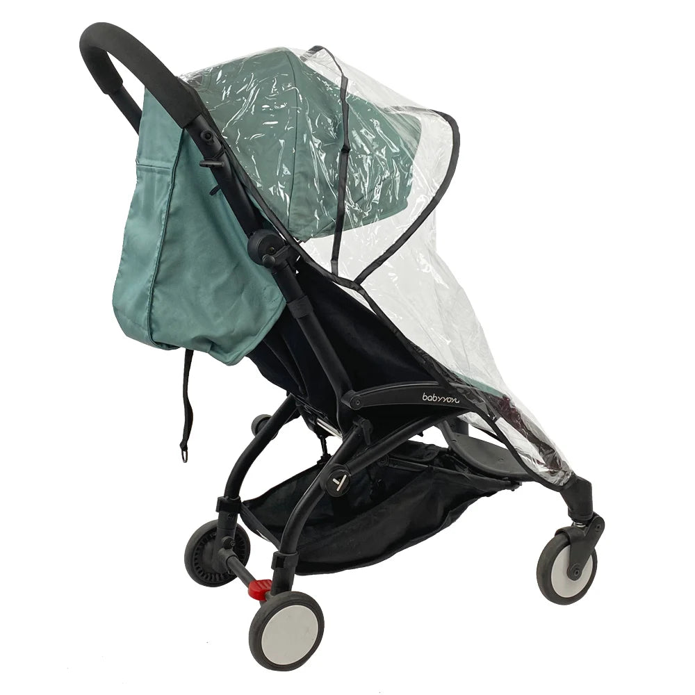 Baby Stroller Rain Cover Waterproof EVA Cover Compatible with Babyzen Yoyo2 Yoya Stroller Accessories