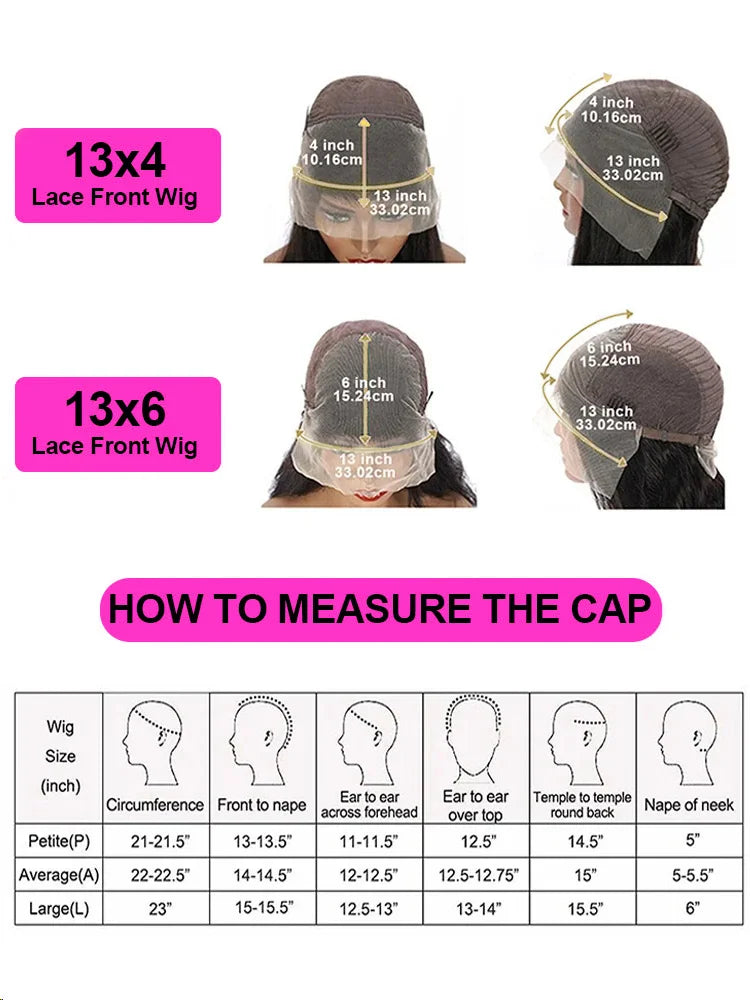 30 36 40 Inch Loose Deep Wave 13x4 13x6 HD Lace Frontal Wig 100% Brazilian Curly Lace Front Human Hair Wig Preplucked