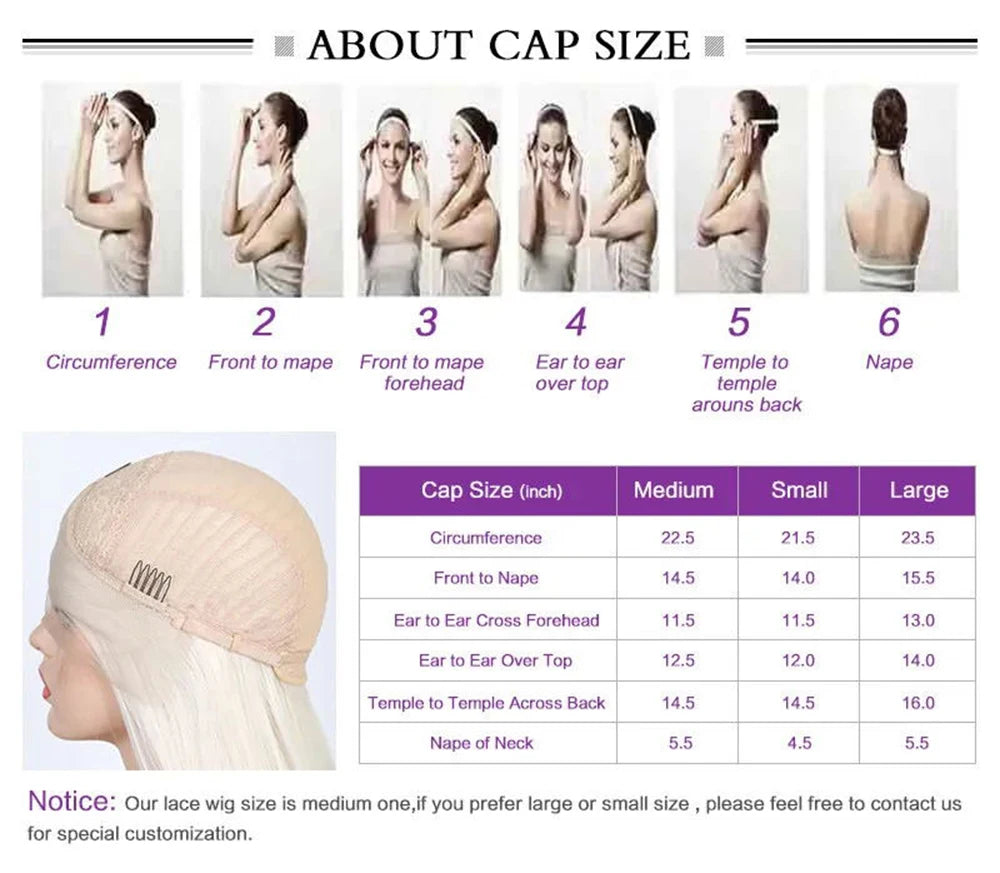 Ginger Auburn Lace Front Wig - Long Straight Synthetic Hair Wig for Women | Natural Hairline Daily Wear