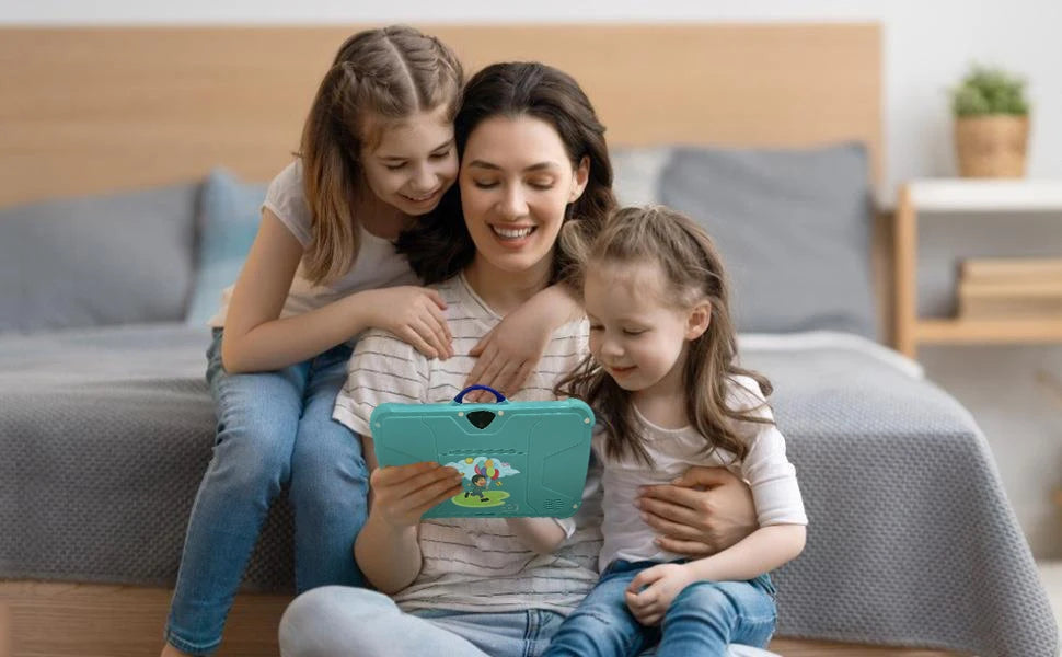 2024 New Arrival 7 Inch WiFi Kids' tablet Octa Core 4GB RAM 64GB ROM Google Learning Education Version Dual Cameras Tablets