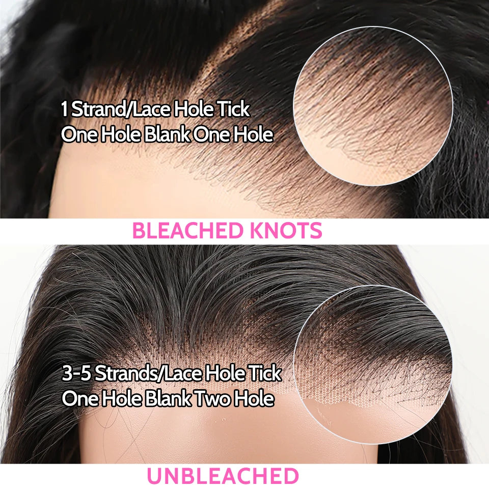 ISEE HAIR Pre-Bleached Knots Wear Go Glueless Wigs Human Hair Body Wave Ready To Wear Glueless Wigs For Women 6*4 HD Lace Wigs