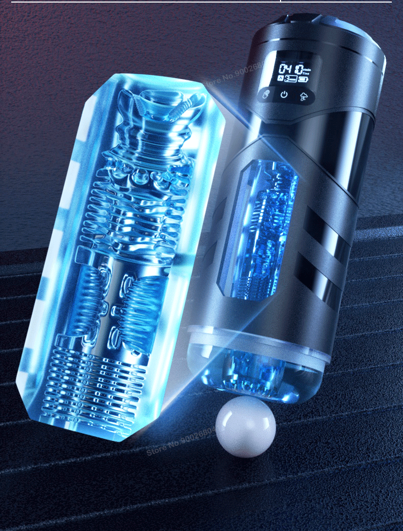 Automatic Heated Masturbation Cup for Men Sucking Pocket Pussy Adult Sex Toy Blowjob Machine Vagina Stroker Male Masturbators