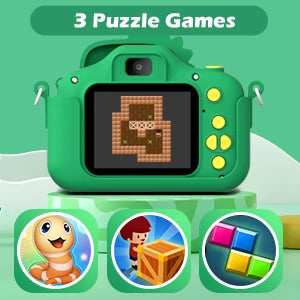 Kids Camera, 2.0" Toddler Digital Camera with 32GB Card,  20MP & 1080P HD Selfie Children's Camera for Boys Girls