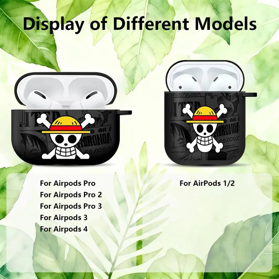 Earphone Cases Cover Case For Airpods 4 Pro 3 1 Pro2 2 Pro3 OneS P-ieceS Cool Logo