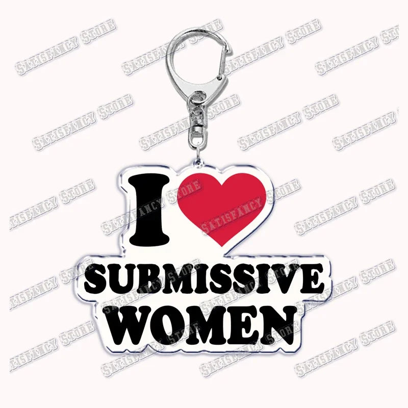 Custom I Love You My Fictional Boyfriend Awesome Girlfriend Keychain Emo Boys Hot Wife Mom Dad Key Ring Keychains Bf Gf Gifts