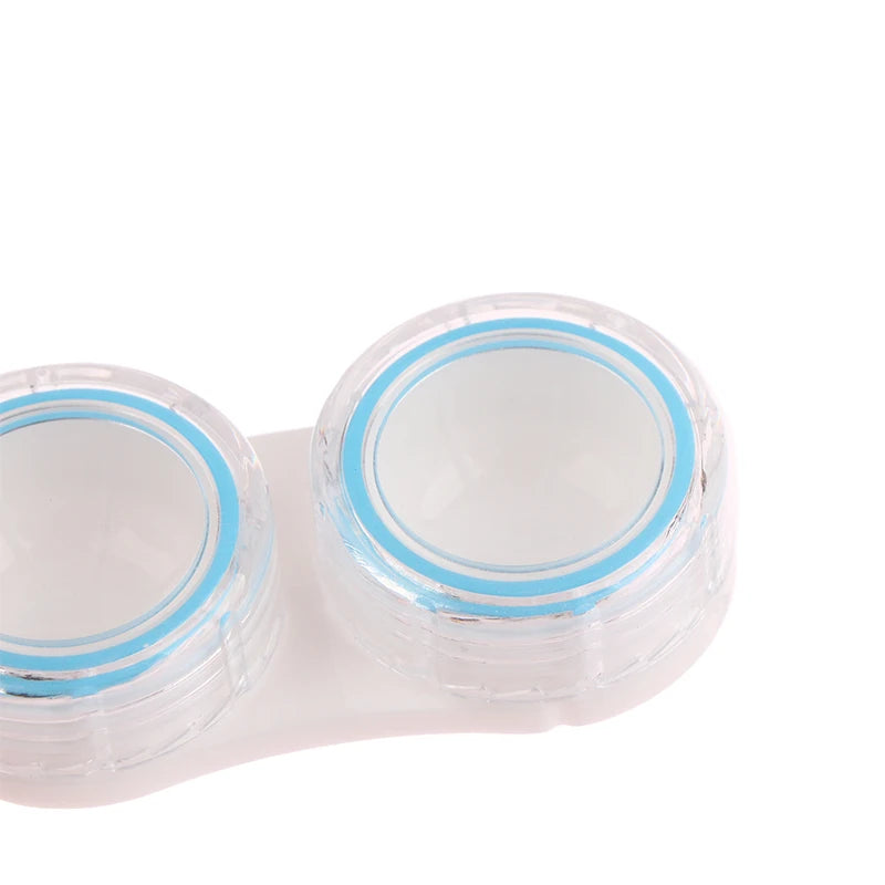 6Pcs/Set Contact Lens Wearing Tool Kit Tweezers Suction Stick Lenses Storage Soaking Box Integrated Clamp And Bucket