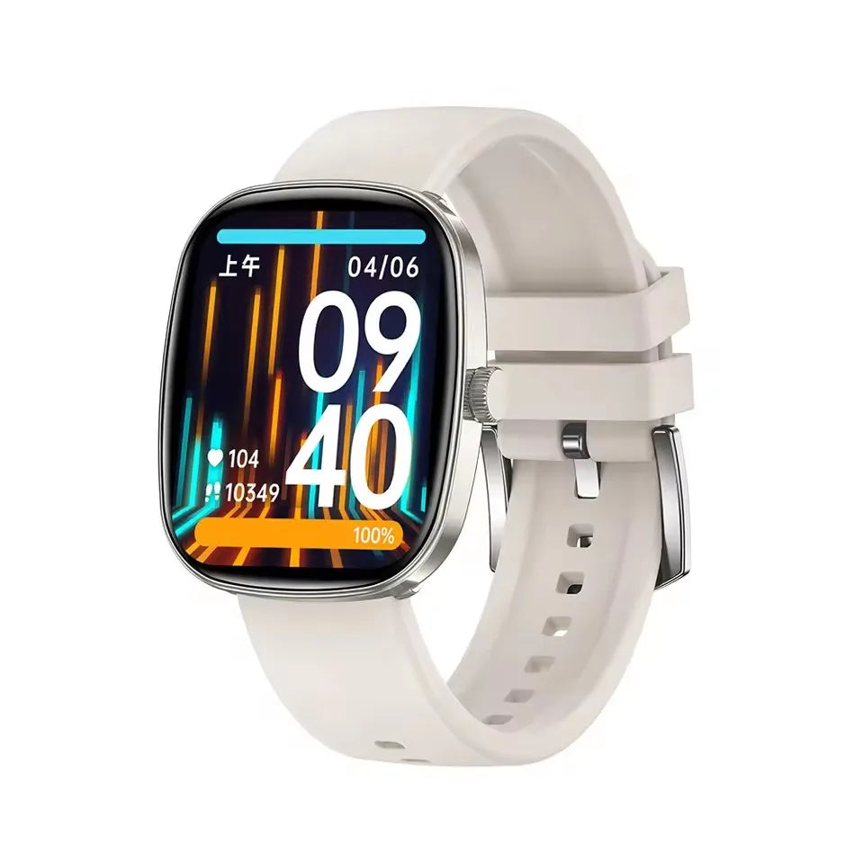 New Smart Watch Android IOS Phone 1.44 Inch Color Screen Bluetooth Call Blood Oxygen/Pressure Monitoring Smart Watch Women Men
