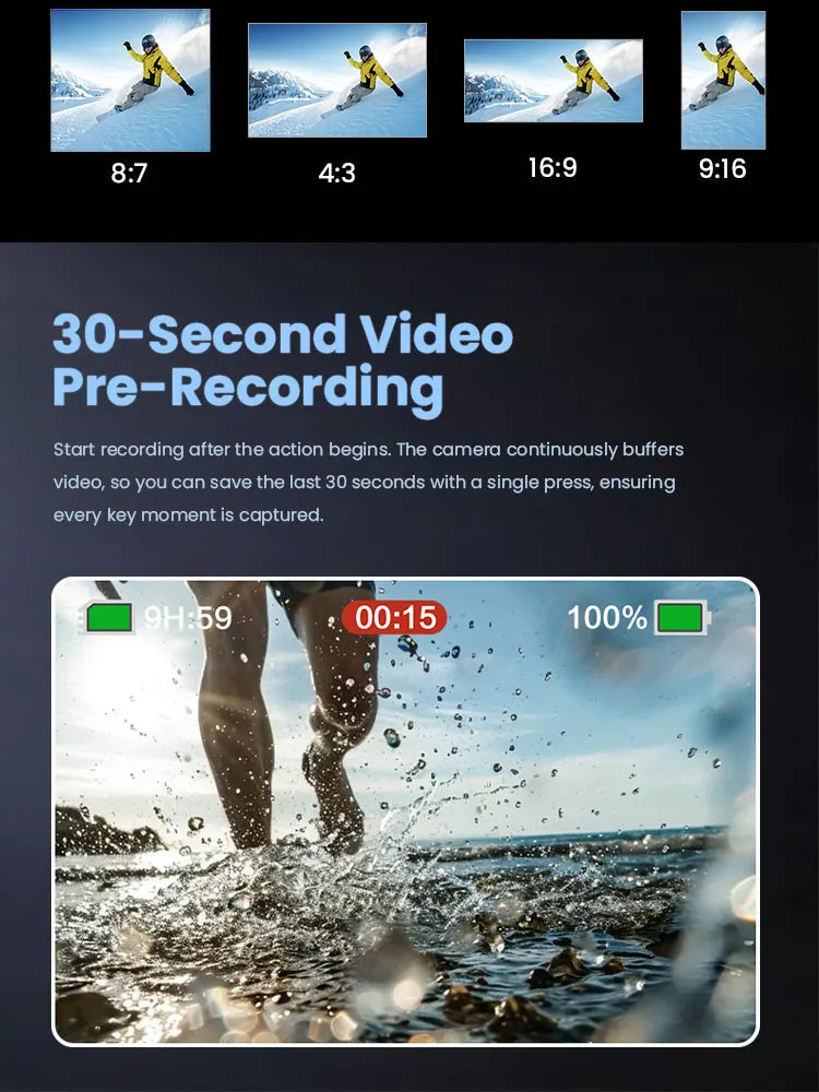 GoPro HERO 13 Black Action Camera HyperSmooth6.0 5.3K 60fps Video 27MP Go Pro13 helmet Vlog Sport Camera