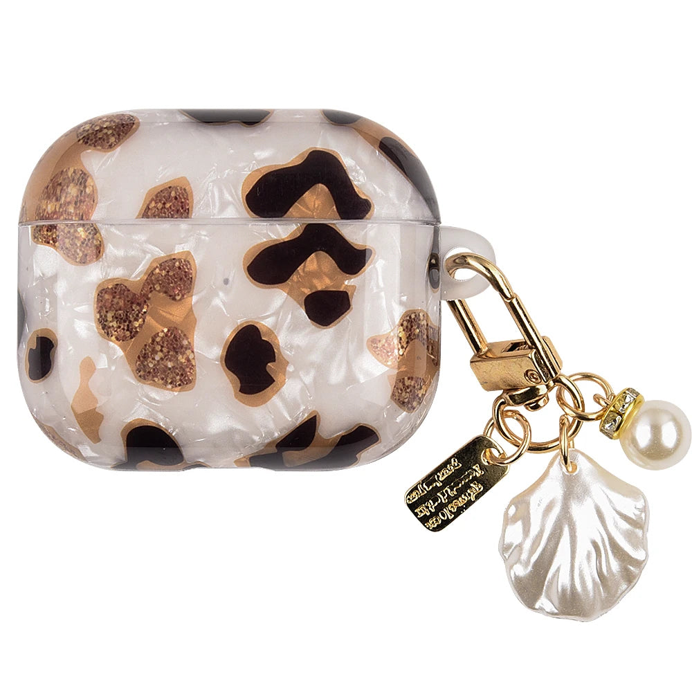 Leopard Girl Case for AirPods Pro 2 Pro 3 USB C 2025 Cases for Airpods 4 pro 2 3 Soft Silicone Cover for airpods pro 3 2 1 Funda