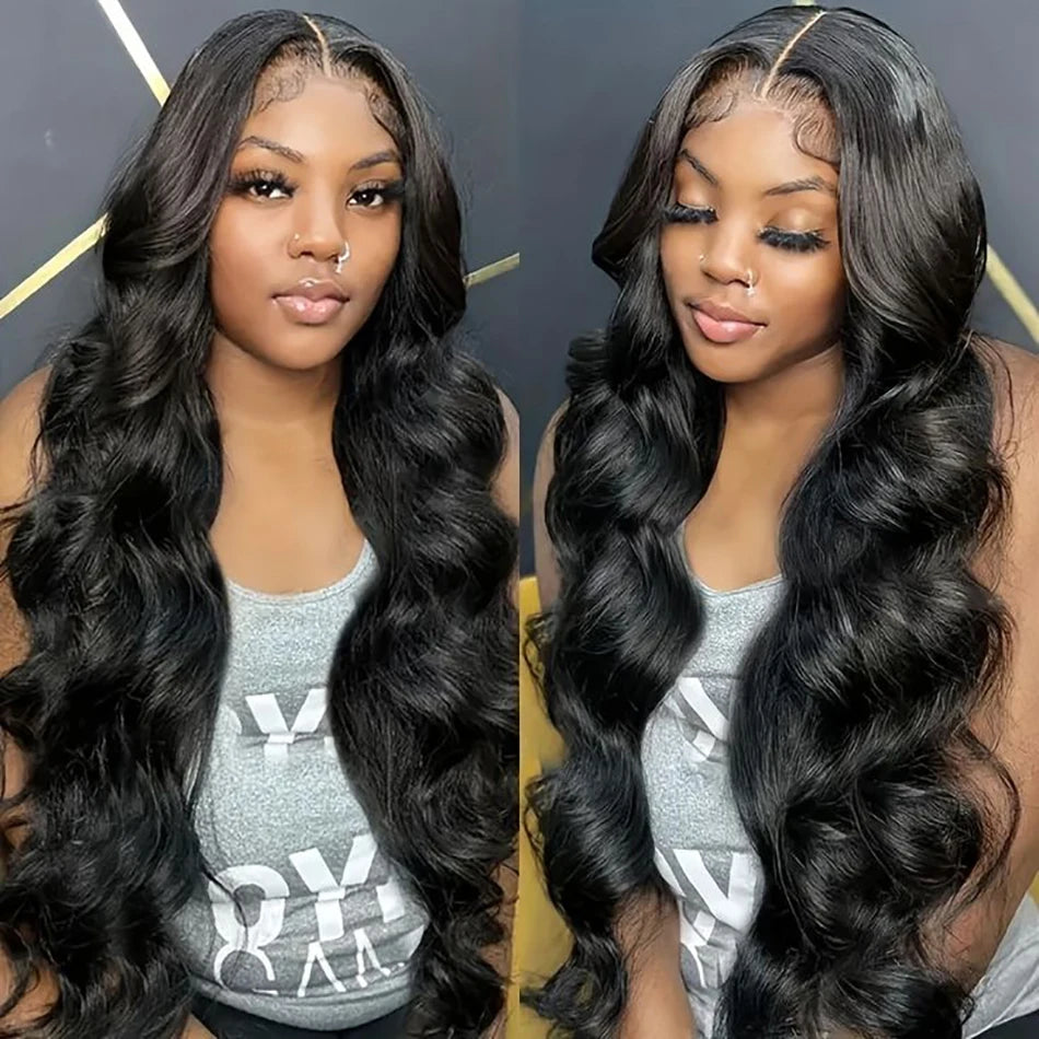 13x6 HD Lace Frontal Human Hair Wigs Body Wave Pre Plucked 13x4 Lace Front Wig Transparent Lace Front Human Hair Wig For Women