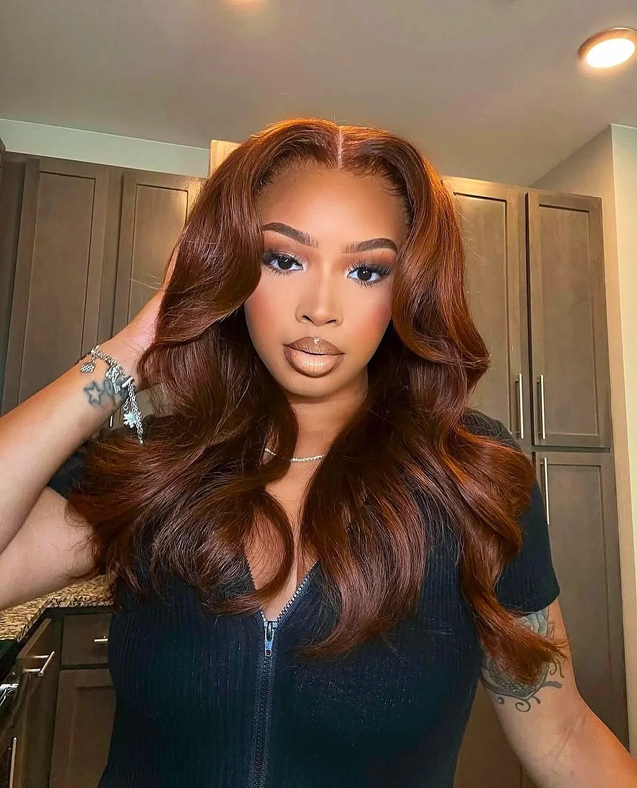 Premium 13x6 HD Lace Front Wig - Brazilian Body Wave Human Hair | Pre-Plucked Natural Hairline