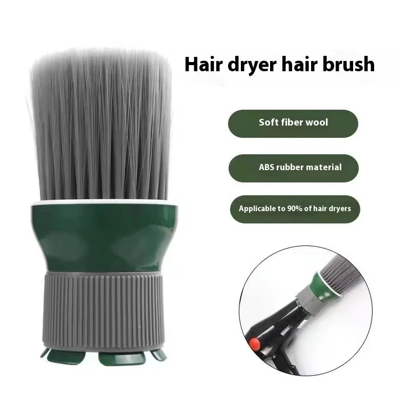 Hair Dryer Brush Hairdressing Whirlwind Neck Brush Barber Haircut Cleaning Shredded Hair Brush Home Hairdressing Salon Supplies