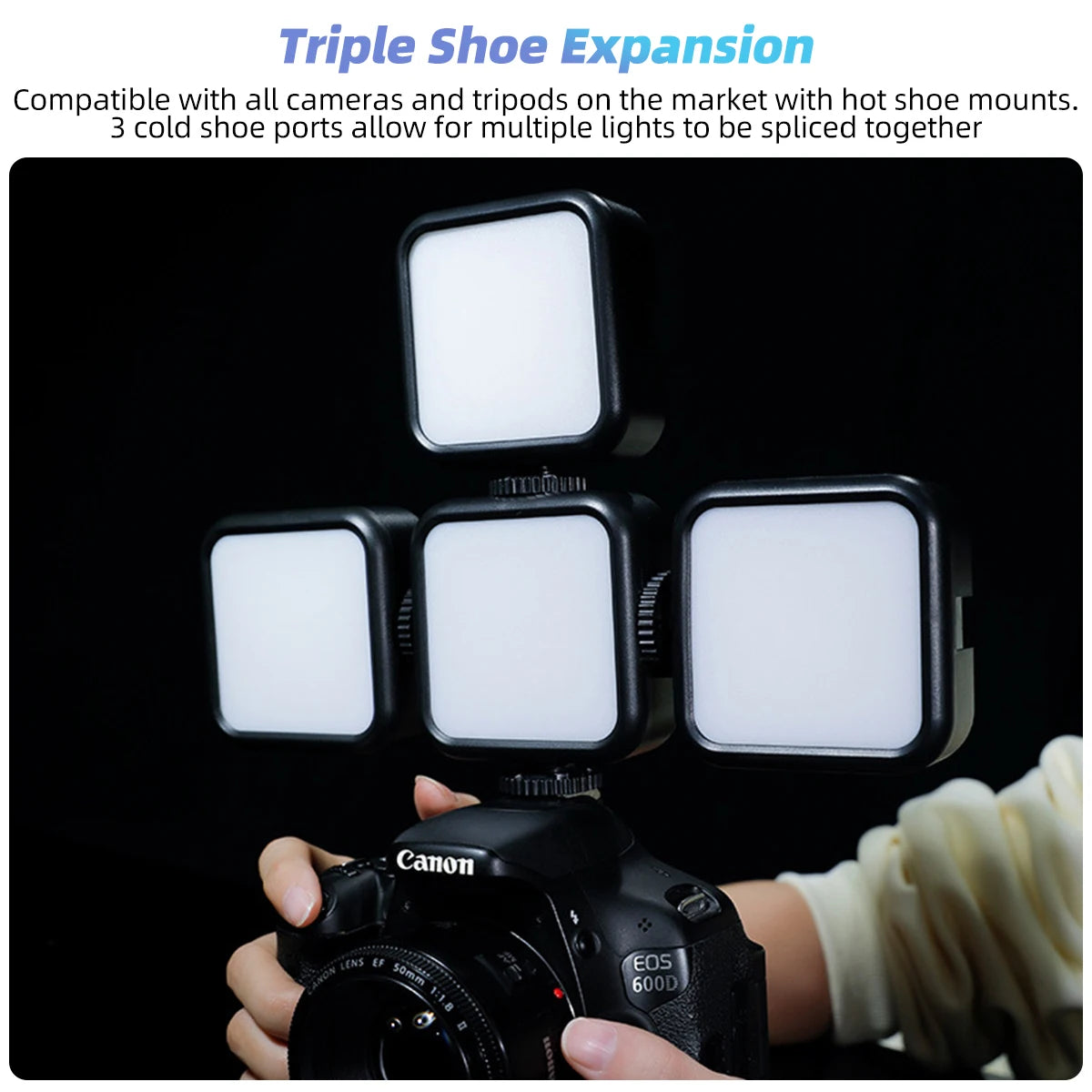 Portable LED Selfie Light for iPhone Samsung iPad Mobile Phone Laptop Clip Ring Flash Fill Light Photo Video Photography Lamp
