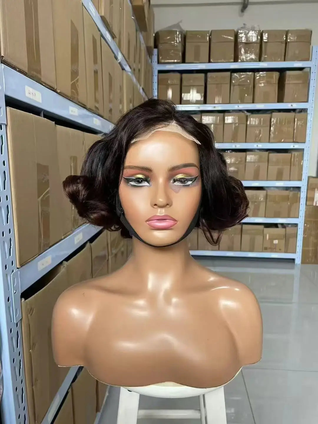 Chocolate Brown Ombre Loose Wave 4x4 HD Lace Closure Wig - 100% Vietnamese Human Hair