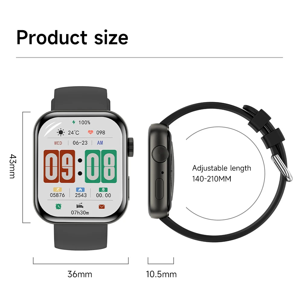 2026 New Original Watch Series 11 Women Smart Watch Bluetooth Call NFC IP68 Waterproof HD AMOLED Screen GPS Track Men Smartwatch