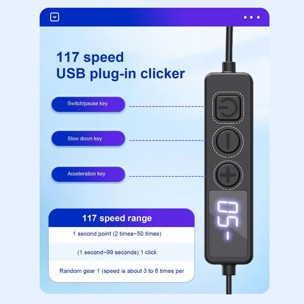Auto Clicker for Phone Mobile Phone Screen Tapper Silent Click Automatic Physical Tapper for Game Assistance Task Rewards Live