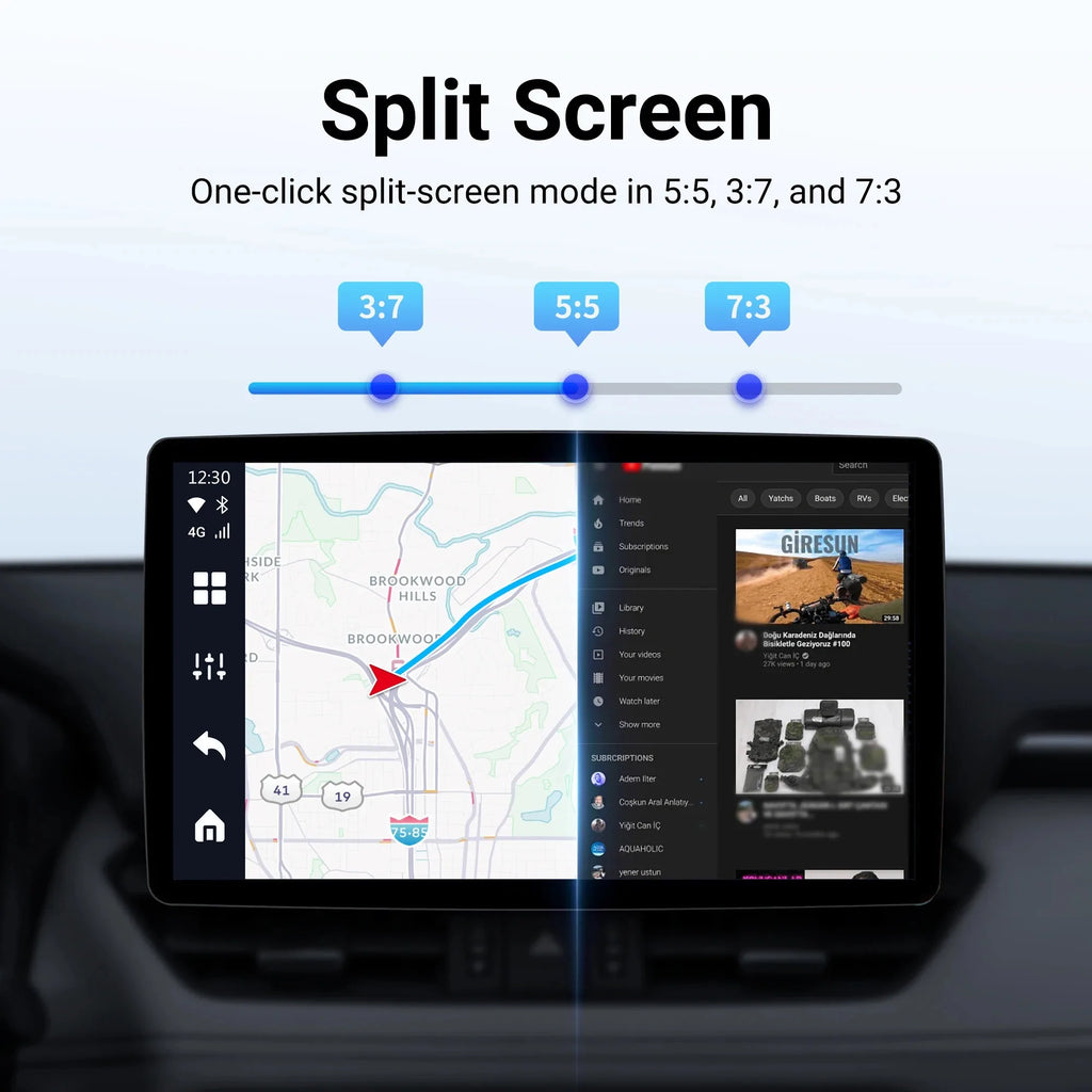 OTTOCAST New P3 Lite OttoAiBox Wireless CarPlay Android AI Box for Youtube for TikTok Car Accessories for OEM CarPlay Car Gift